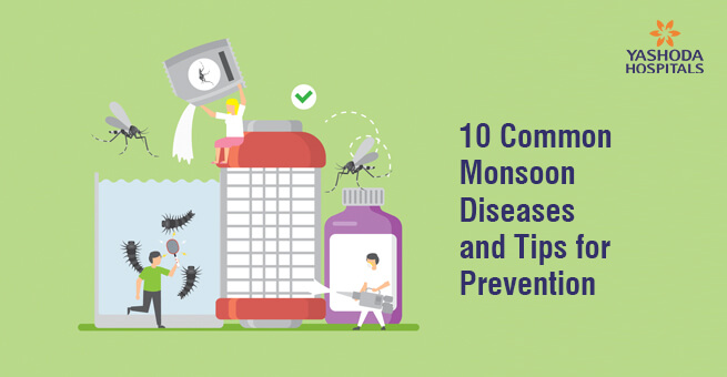 10 Common Monsoon Diseases and Tips for Prevention