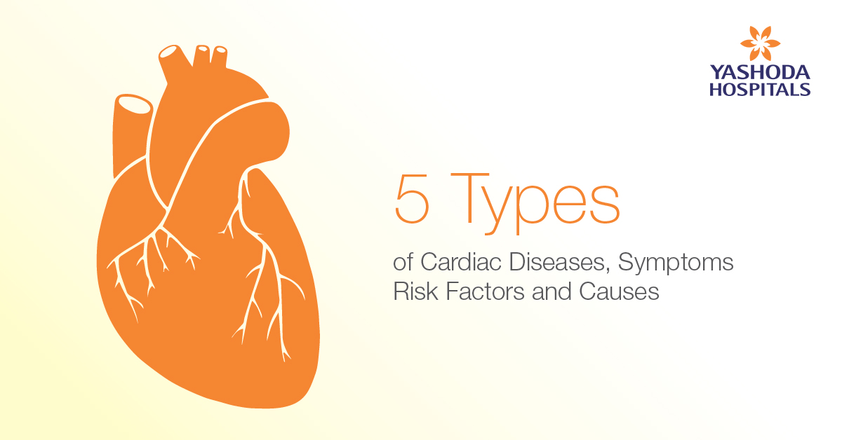 Heart Diseases, Causes, Symptoms and Risk factors