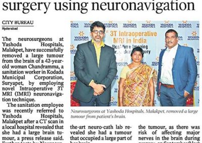 Complex Brain Surgery Successfully Performed 11