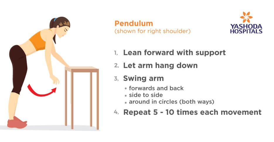 frozen shoulder exercises