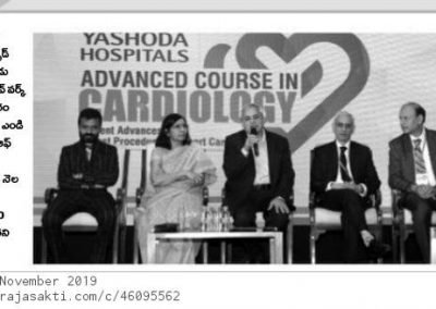Live Workshop on Advanced course in cardiology pj