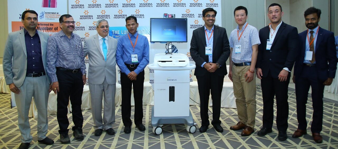 Lung Point technology to diagnose patients