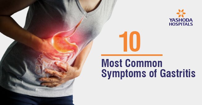 Most Common Symptoms of Gastritis