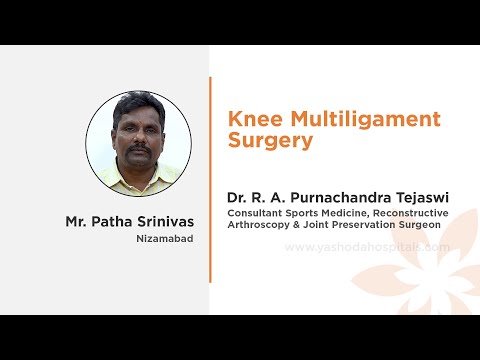 Mr. Patha Srinivas Knee Multiligament Surgery