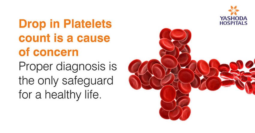 drop in platelets count