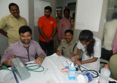 Yashoda Hospitals conducted preventive health checkup for police and their families